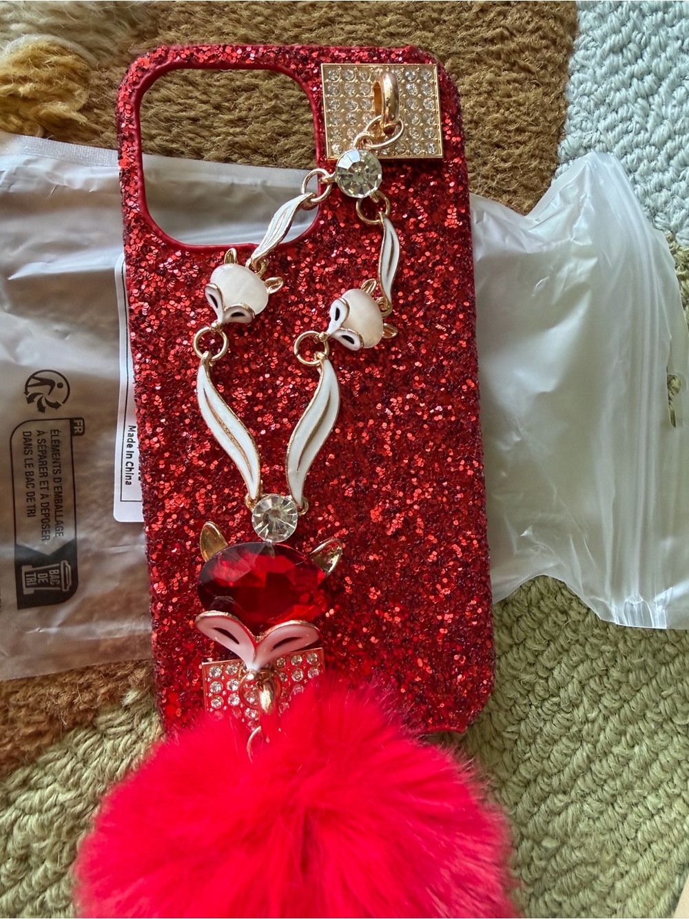 Red Phone Case (for iPhone 15 Pro Max)